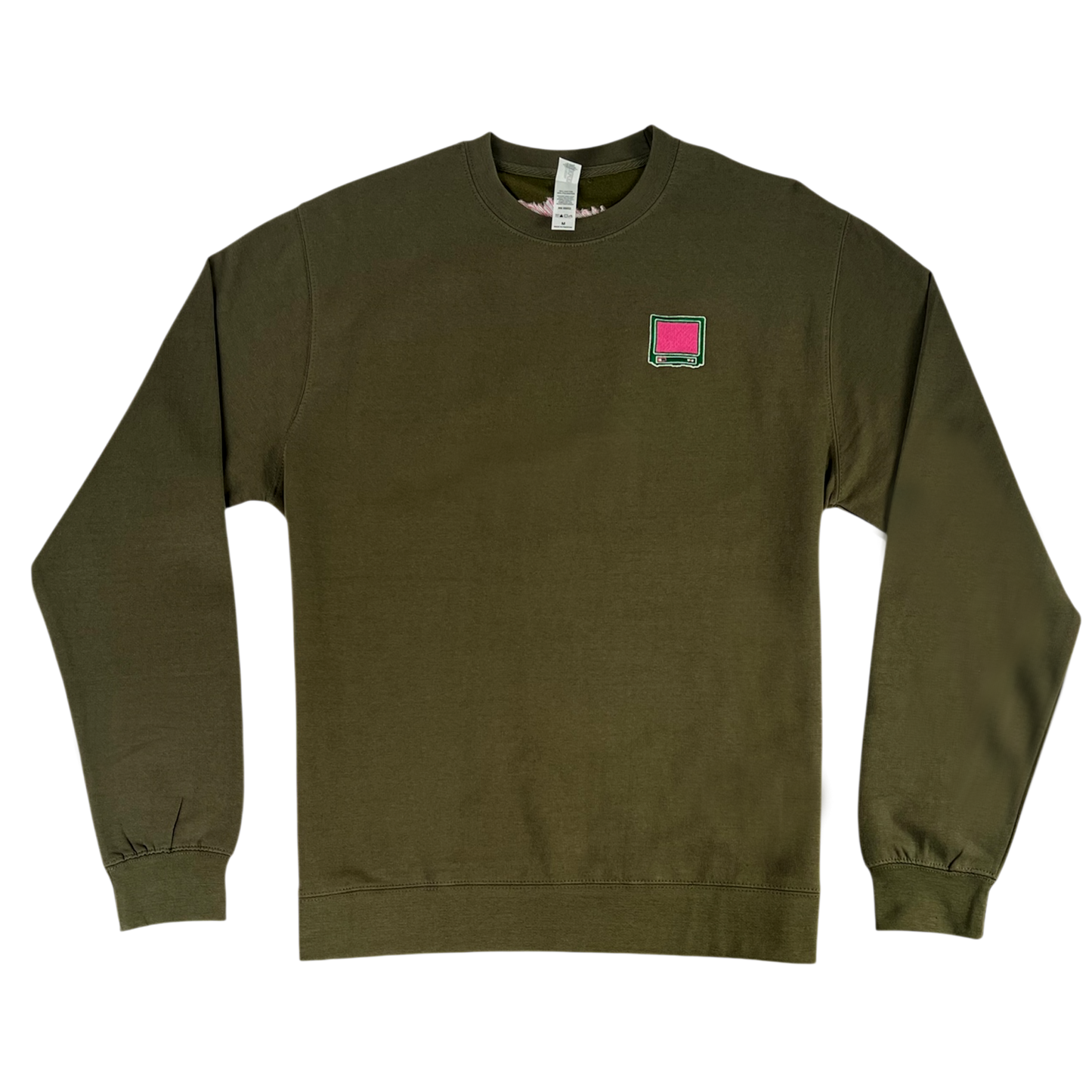 Embroidered TV Crewneck